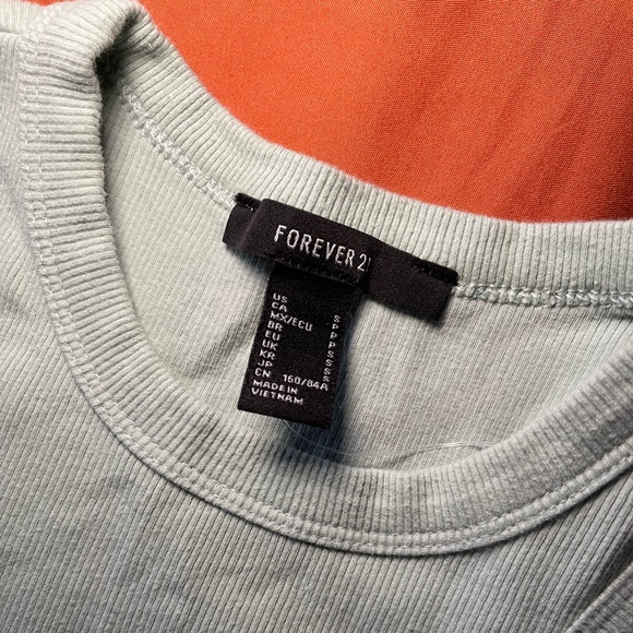 high neck ribbed racerback tank - Picture 2 of 5